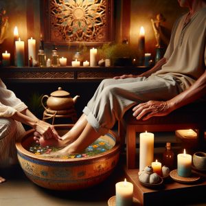 Vietnamese,Foot,Massage,With,Herbal,Foot,Bath